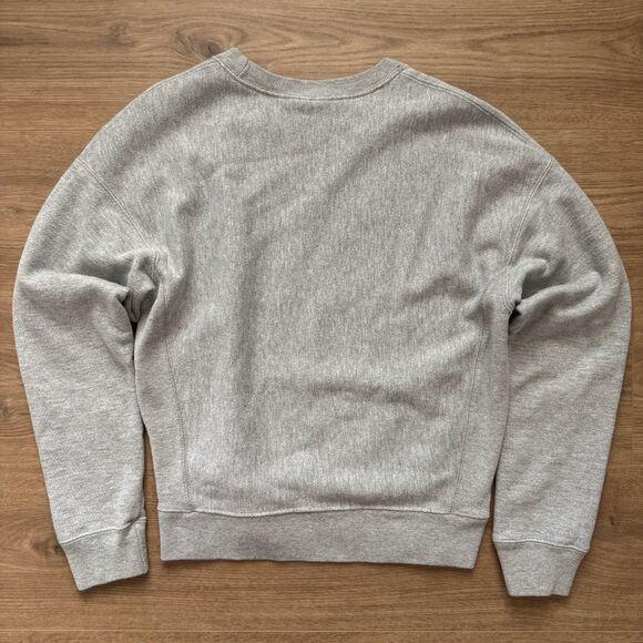 Champion Mens Gray Reverse Weave Crew Neck Sweatshirt Size S - Picture 2 of 8